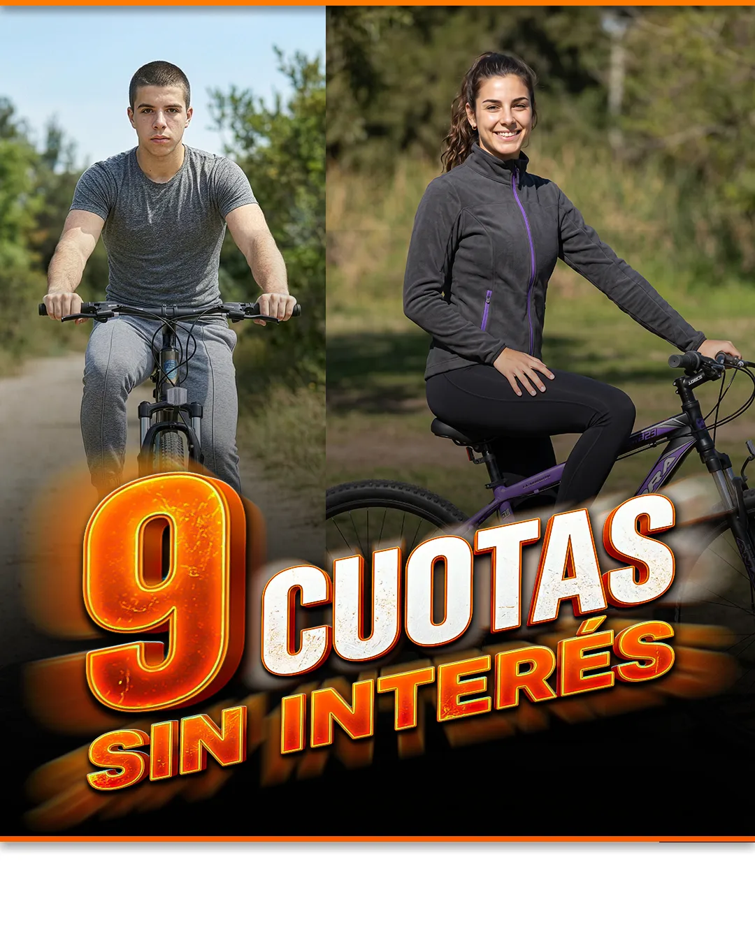 Rodados Aurora 9 cuotas sin interés