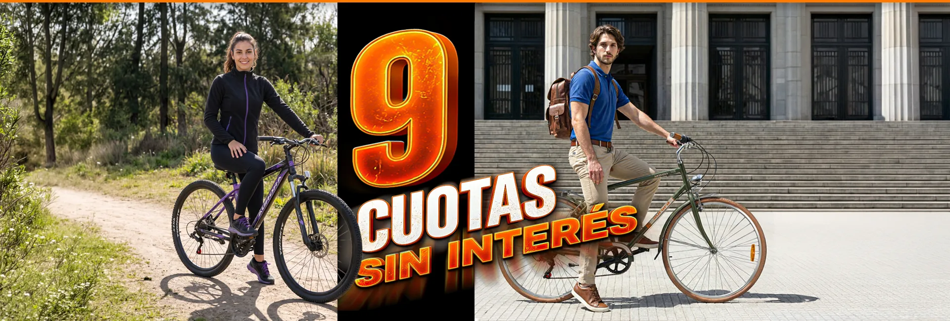 Rodados Aurora 9 cuotas sin interés