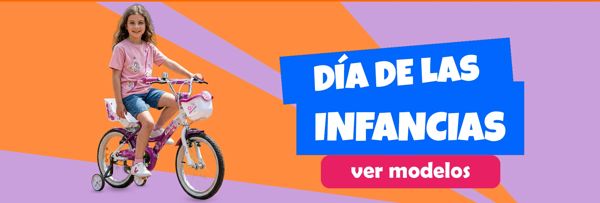 dia de las infancias banner nena