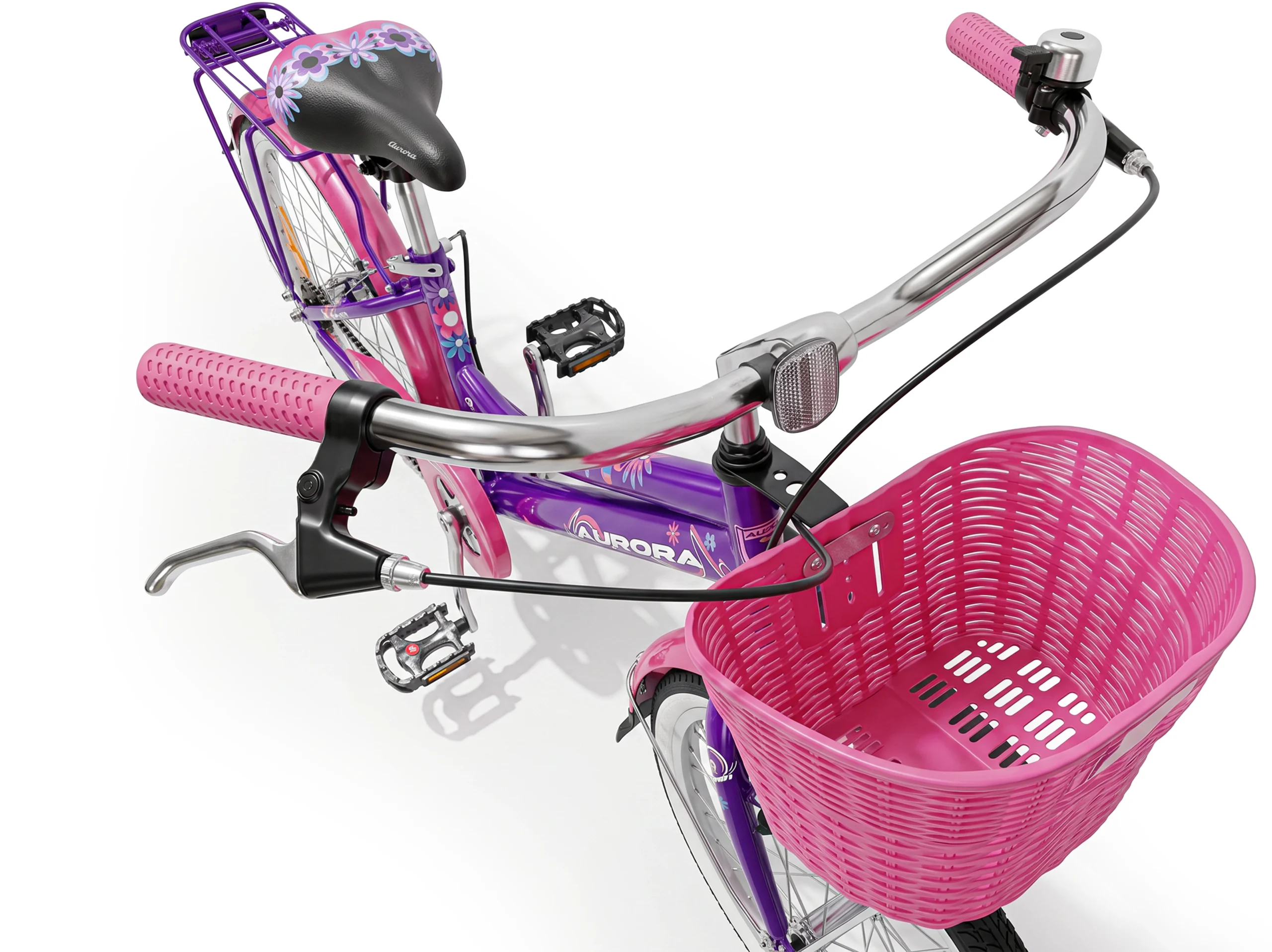 bicicleta aurora ona 20 canasto
